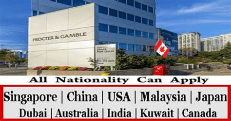 p&g canada jobs